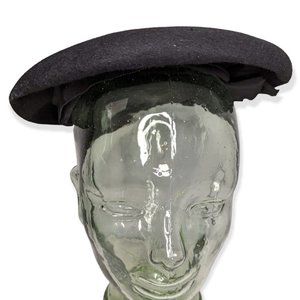 Vintage Christine Original Park Avenue Black Wool Hat